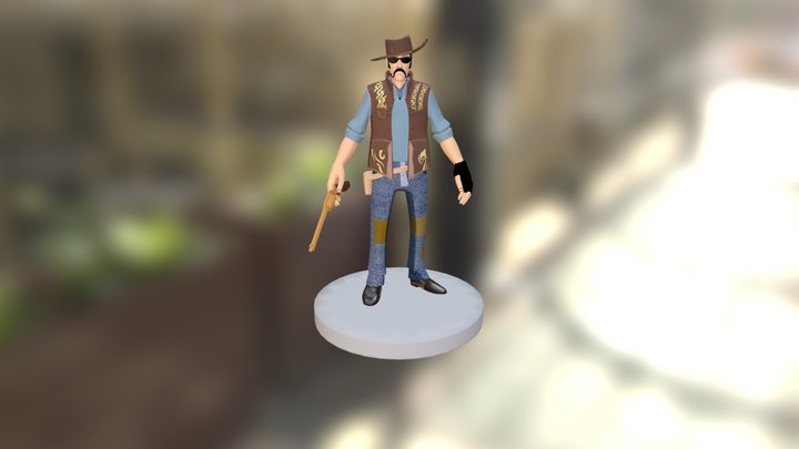 sniper 3D Model