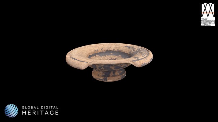 Black-glazed plate – Modello 3D gratuito STL