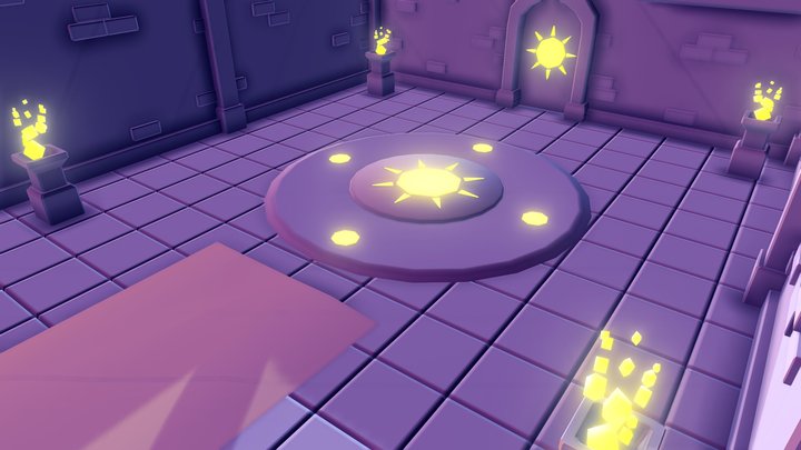 Game Level - Light Stone Dungeon