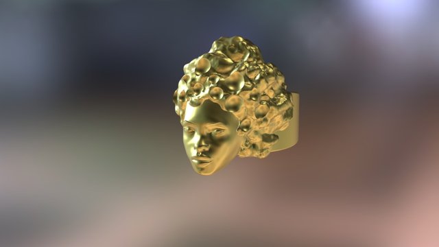 Ring-head 3D Model