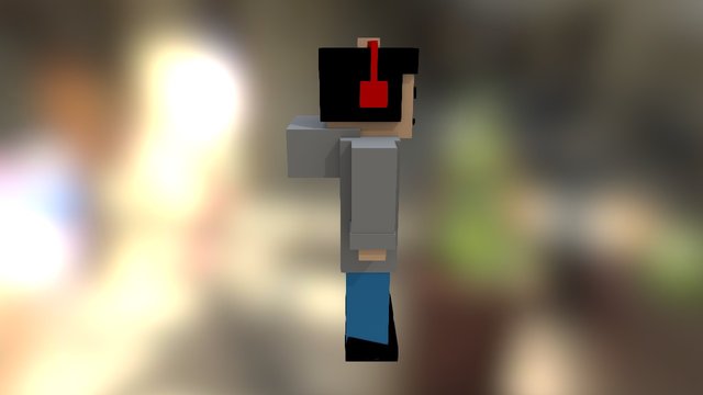 A box-model of myself 3D Model