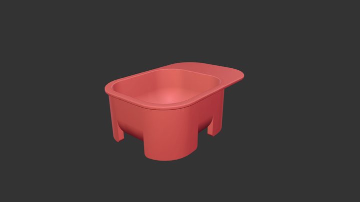 Pet Bowl 3D Model