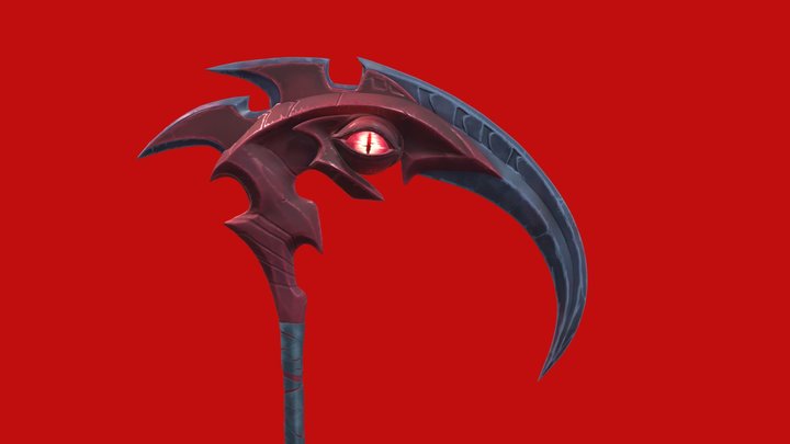 League of Legends - Kayn Scythe (Rhaast) 3D Model
