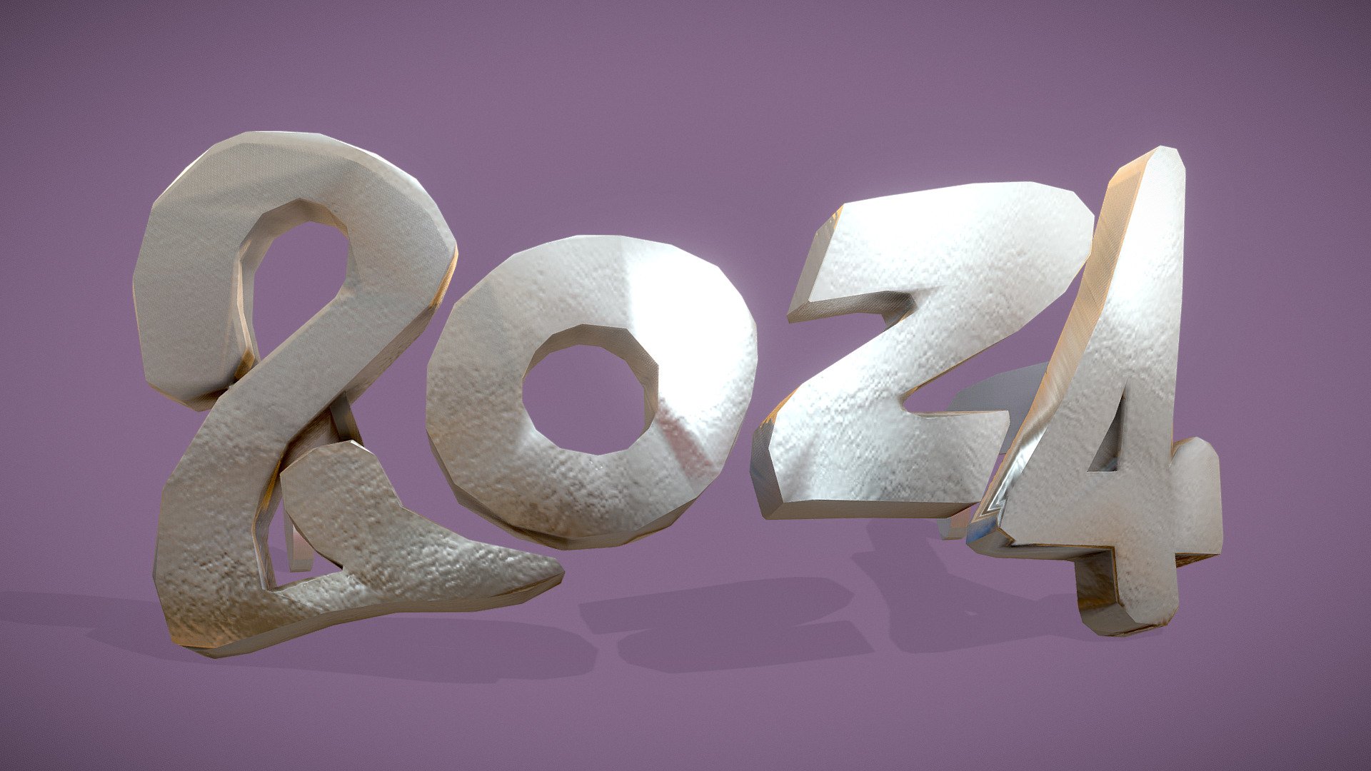 Lowpoly NYE 2024 Glasses Download Free 3D Model By Duznot Duz Vr   3ce85df5883843888b8b0016fd0eb261 