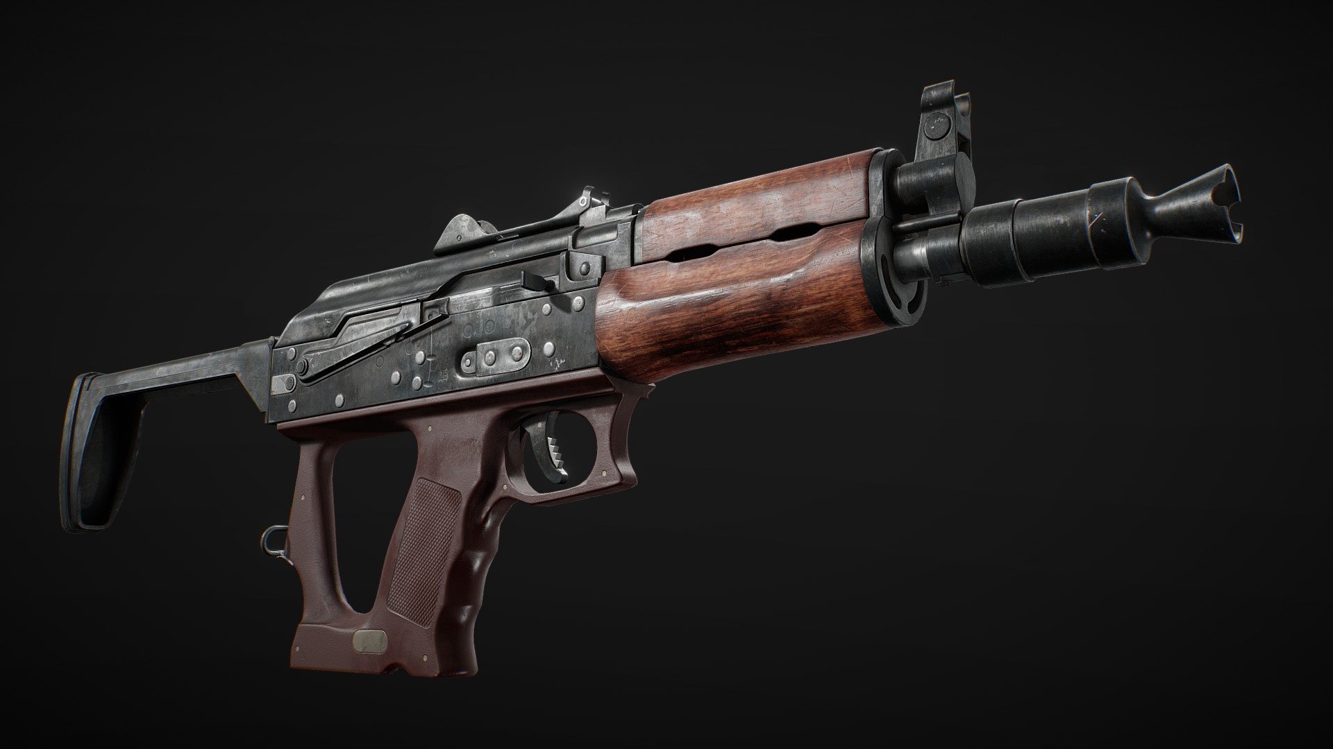 Gepard PDW - 3D model by Darkblade909 [4738347] - Sketchfab