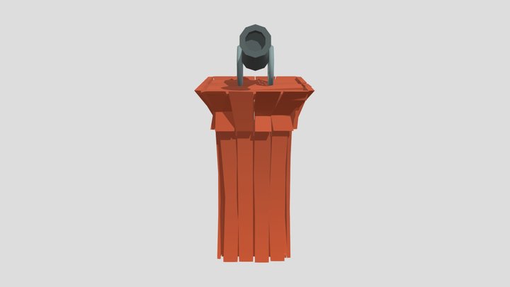 Canon tower 3D Model