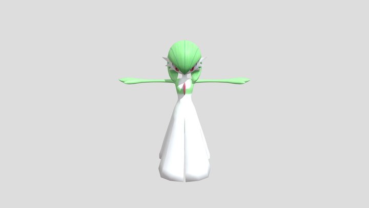 Mega-gardevoir 3D models - Sketchfab