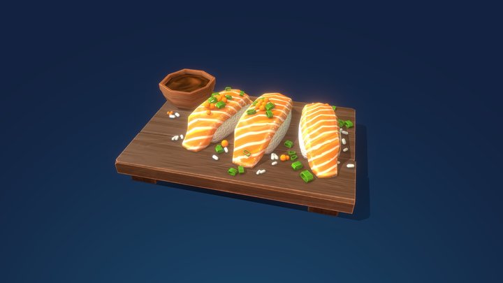 Sushi MOD for Eco: Global Survival 3D Model