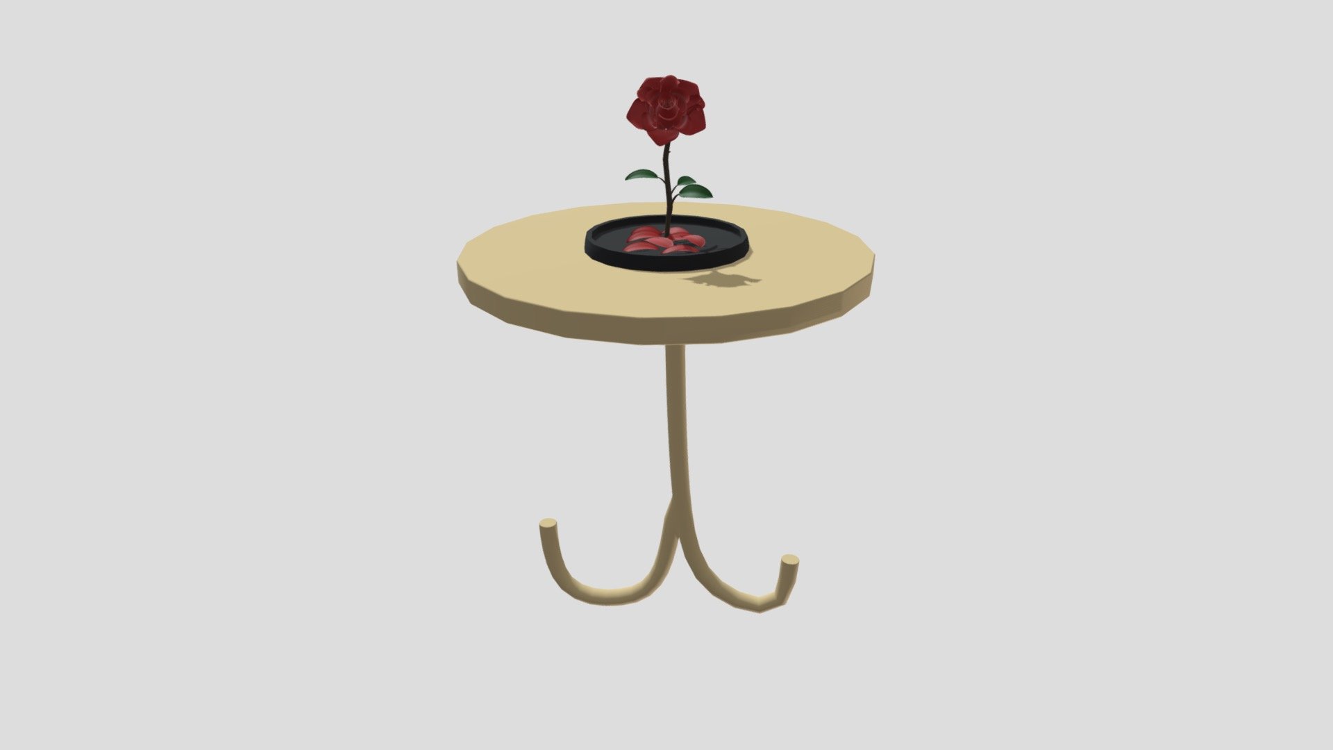 A rose symbolizing time