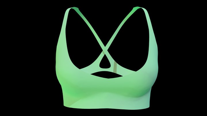 Sport Bra 3D Model
