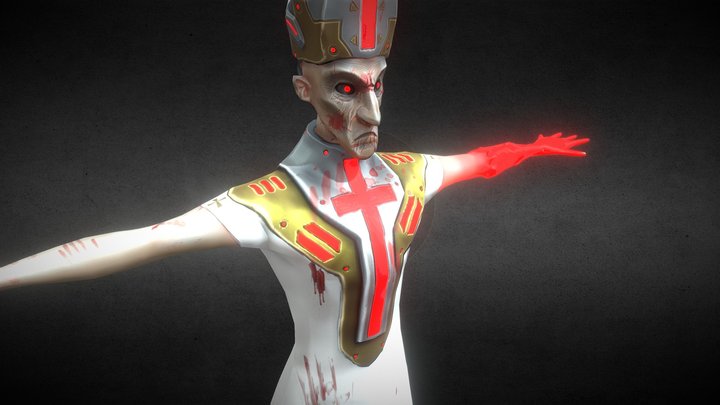 Evil Priest - Der Hunger 3D Model