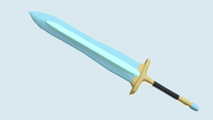 Sword Practice 3D Model