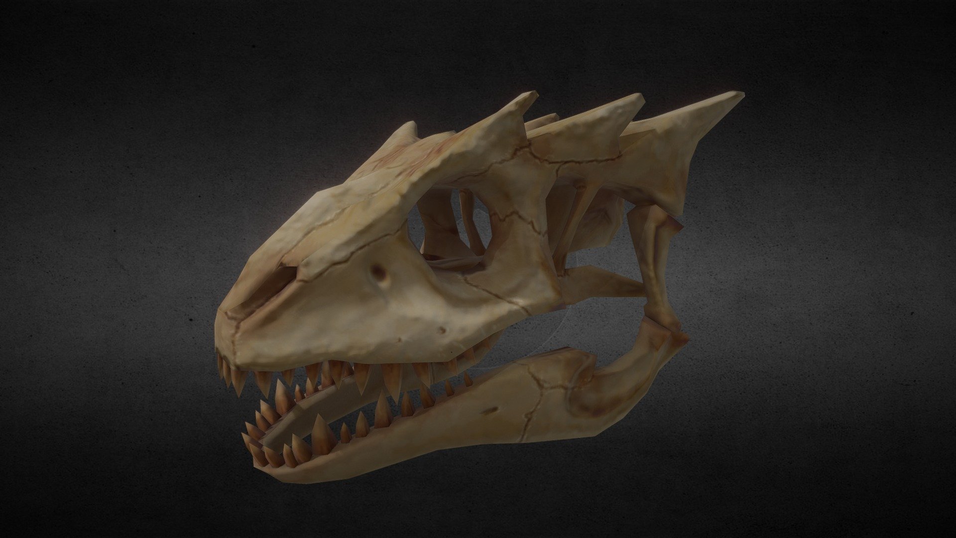 Dragon Skull - Buy Royalty Free 3D model by Olof Moleman