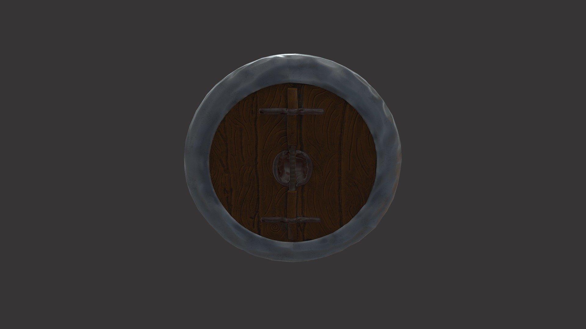 Medium Poly_Count Stylized Fantasy LvL_2 Shield - 3D model by TonesomJa ...