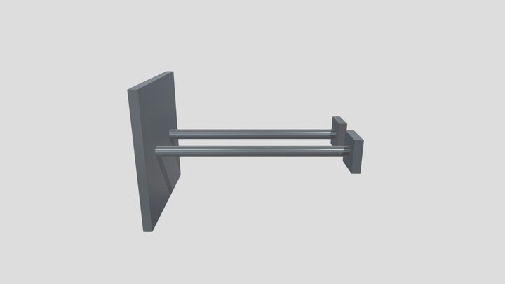 Закладное изделие МН2 3D Model
