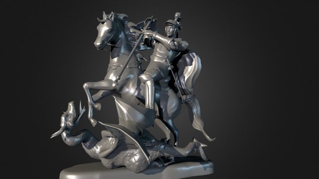 St George (São Jorge) 3D Model