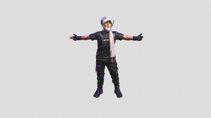 Free Fire game character