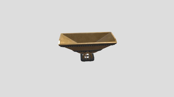 Mining Cart Homework 3D Model