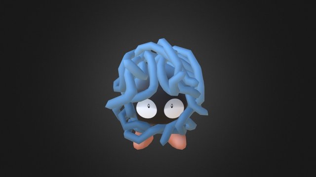 Tangela 3D Model