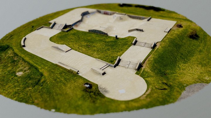 Fred Pitre Memorial Skatepark – Modelo 3D gratuito STL