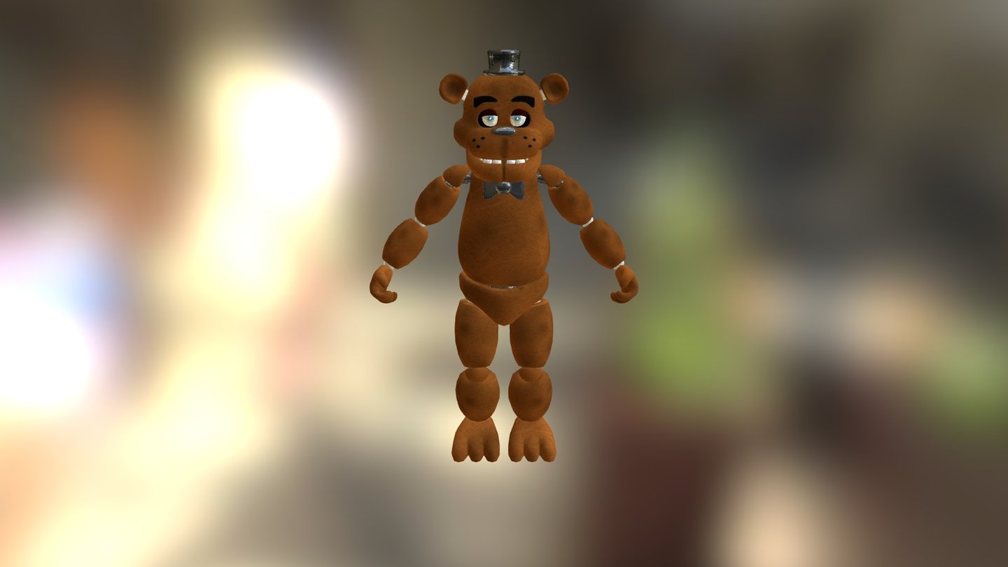Freddy Fazbear - Download Free 3D model by animator12 [4744d0e] - Sketchfab