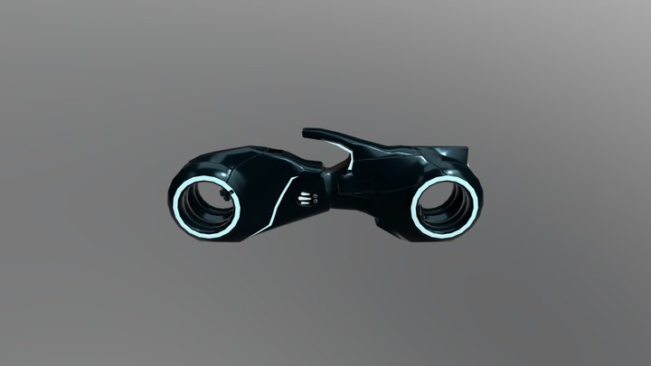 Light Cycle 3D Model
