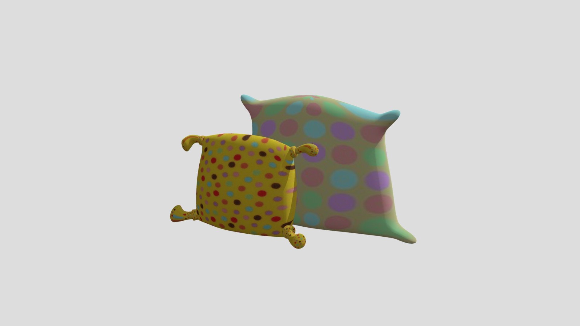 throw-pillows - Download Free 3D model by Mylom [47455b0] - Sketchfab