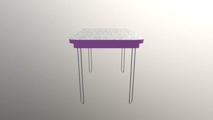 Table Exported 3D Model