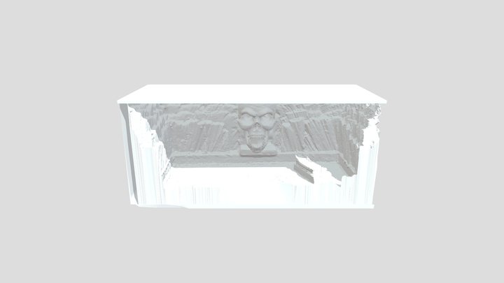 Od T_scan_modificado_V02_calavera Lucia 3D Model