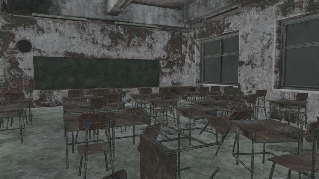 abandoned school