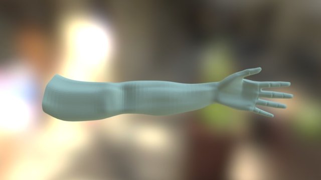 Brazo Masculino 3D Model