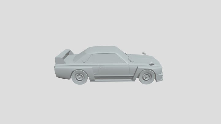 Nissan Skyline C10 2000 GT-R for 3D-printing 3D Model