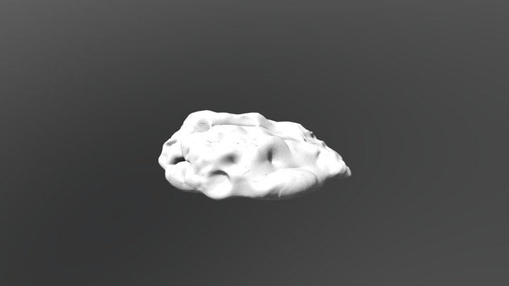 Chewed Gum 3D Model