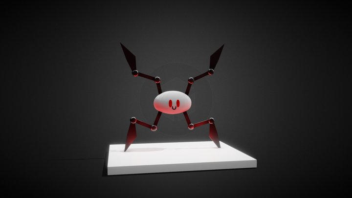 All Around Helper Breach Idle 3D Model