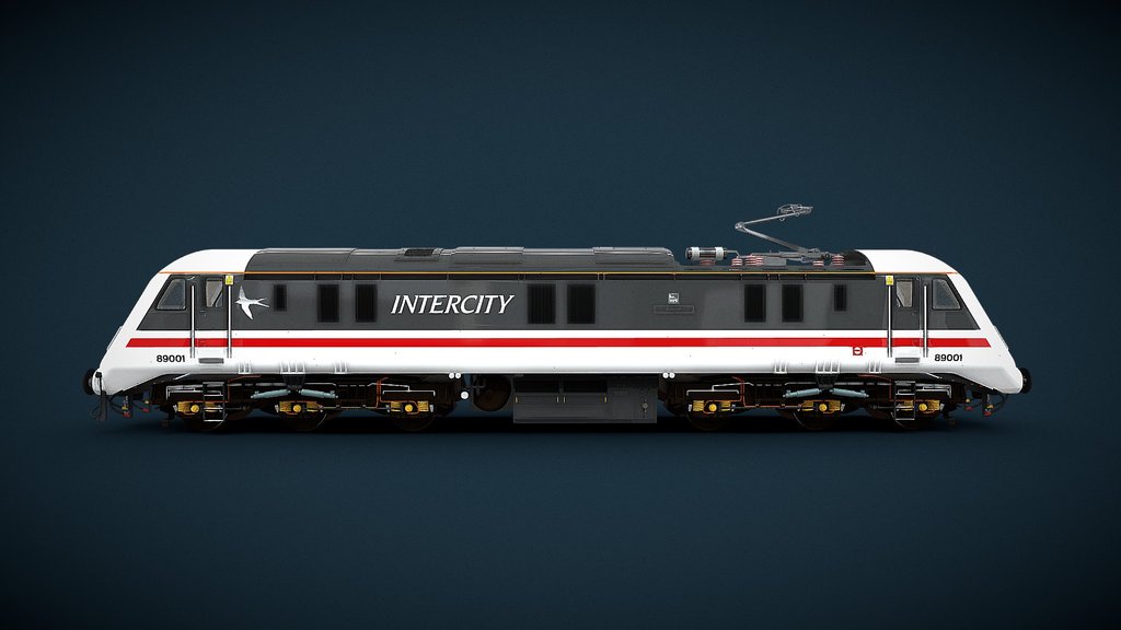 Train - British Rail Class 89 - Flying Badger