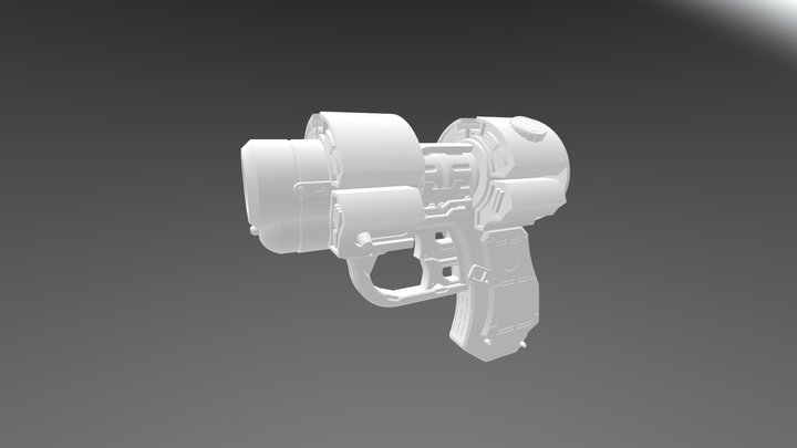 Gantz X-Gun - Download Free 3D model by psluca91 [474b49d