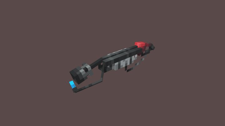Red Flamethrower [Team Fortress 2] 3D Model