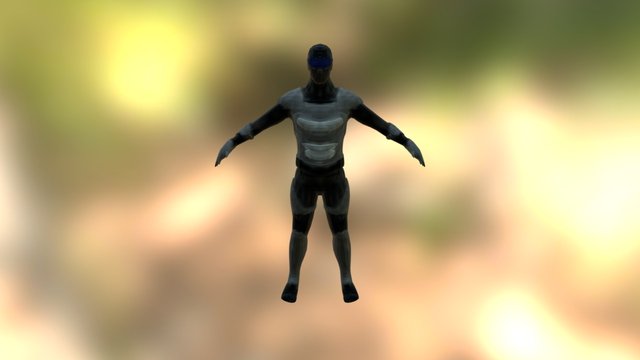 Ninja Low 3D Model