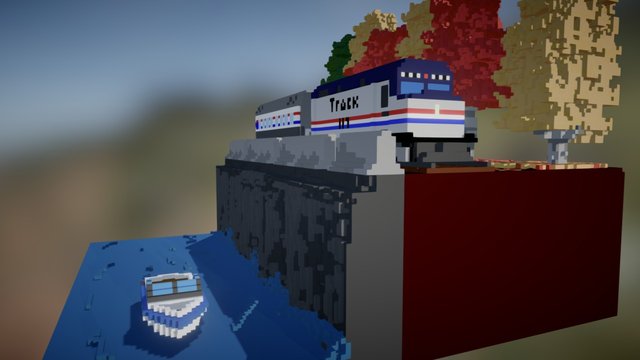 Grand West Coast (Train Scene) 3D Model