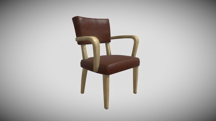 chair_leather 3D Model