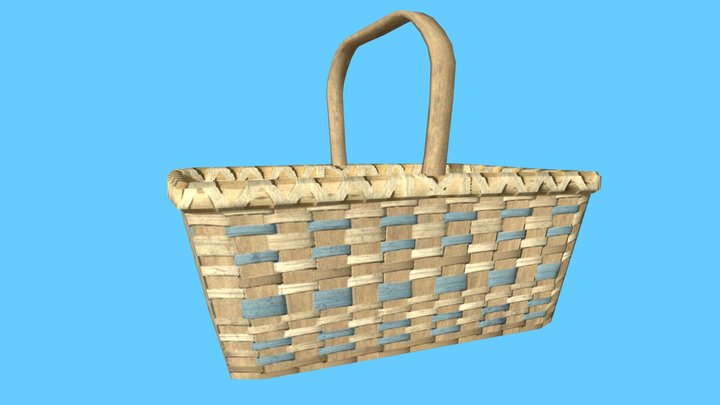 Ash Basket 3D Model