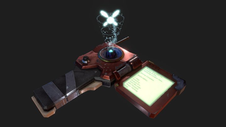 Zelda Navi Device 3D Model