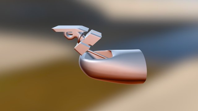 Finger Tip And Cleat V2 3D Model
