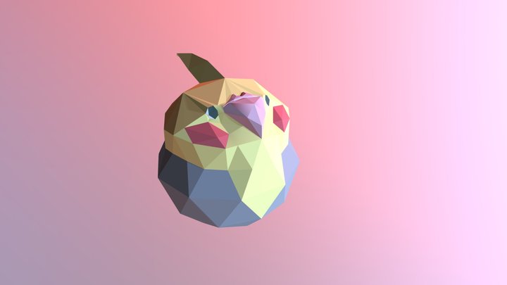 Cockatiel 3D Model