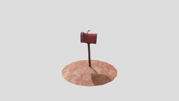 KNB127 - Mailbox N11438860 3D Model