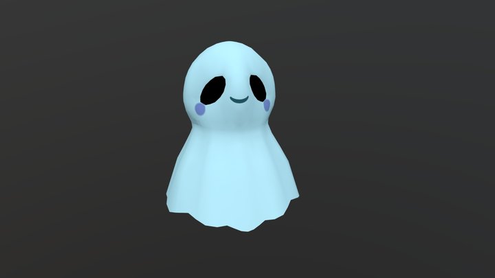 Spooky Bonanza: Enemy Ghost Idle mode 3D Model