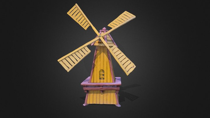 Mill 3D Model