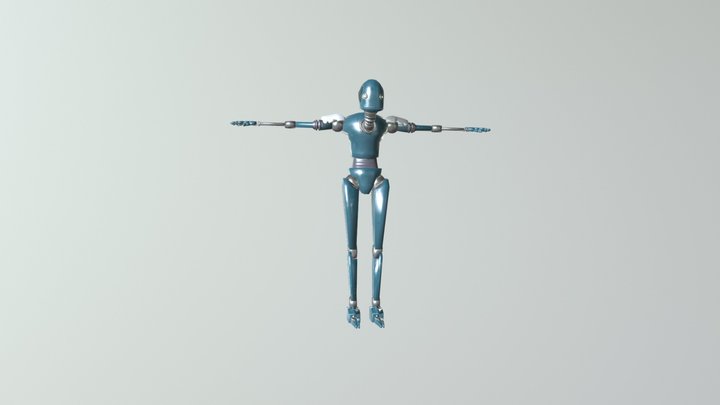 Robot z333r 3D Model