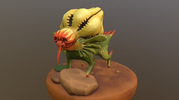 Thallid 3D Model