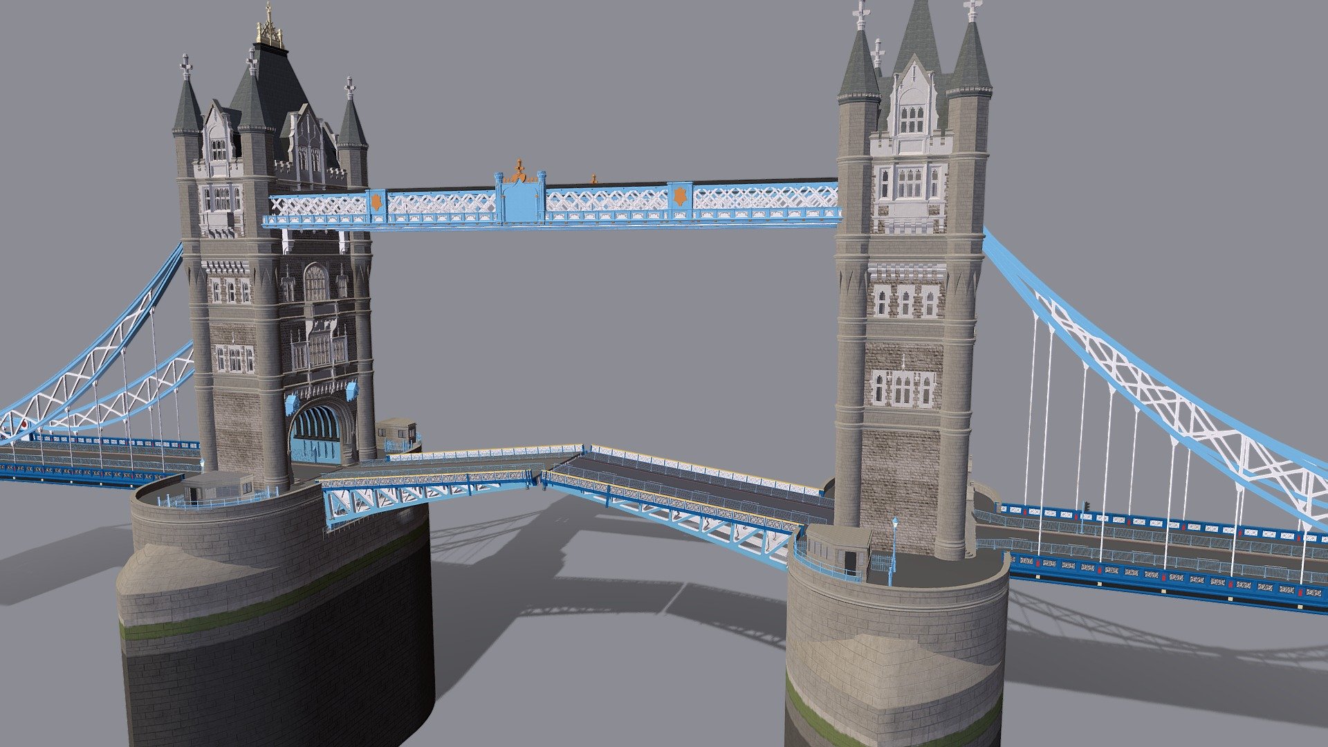 tower bridge 3d